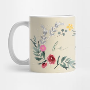 Floral - Be Kind Mug